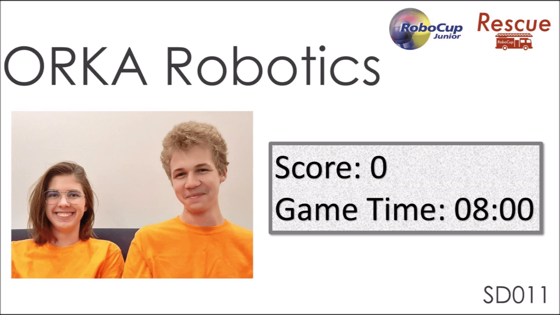 ORKA Robotics| RoboCupJunior Rescue Simulation Demonstration Competition